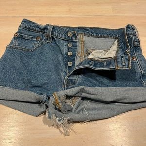 Levi’s 501 denim shorts